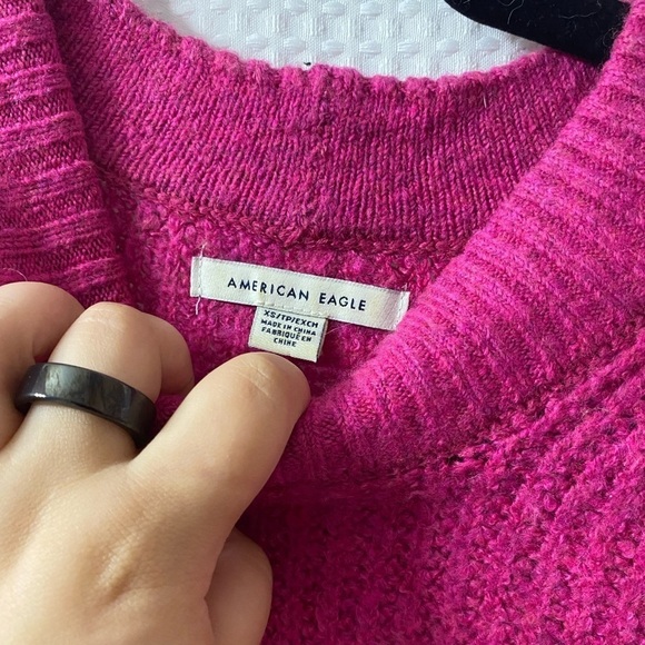 AEO Ribbed Crew Sweater - Picture 3 of 4